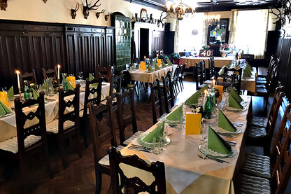 Landhotel Groggerhof - gedeckte Tische Landhotel Groggerhof - gedeckte Tische